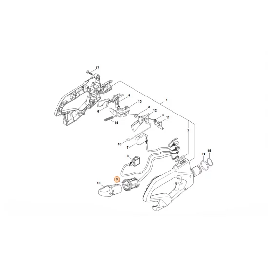STIHL  Wiązka kabli 4869 400 3401